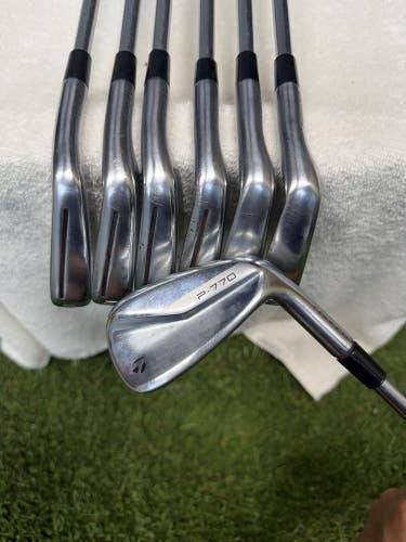 2020 TaylorMade P770 Iron Set (4-pw) Project X LS 125g Extra Stiff Graphite RH