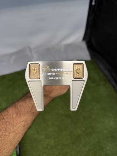 Odyssey Ai-One Milled Seven T Putter Steel Shaft RH W HC 35.5 Inches