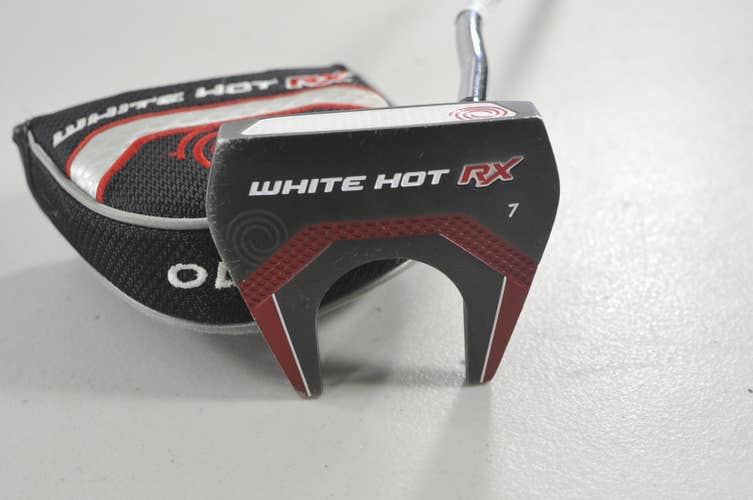 Odyssey White Hot RX #7 35" Putter Right Steel with Cover #226036