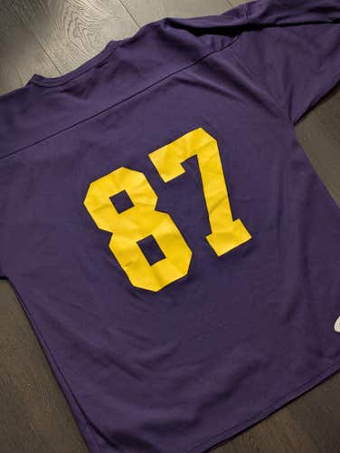 Purple Large Men's Jersey (#87)