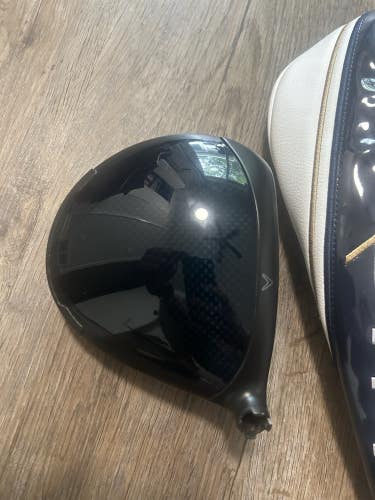 Left Handed Callaway Paradym 9.0* Golf Driver Head Only LH W New Head Cover