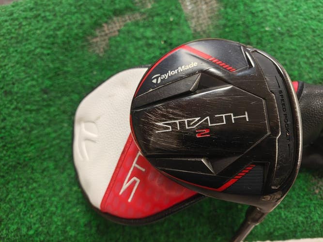 Taylormade Stealth 2 Fairway 3 Wood Stiff Flex Driver Ventus TR 6S w Headcover
