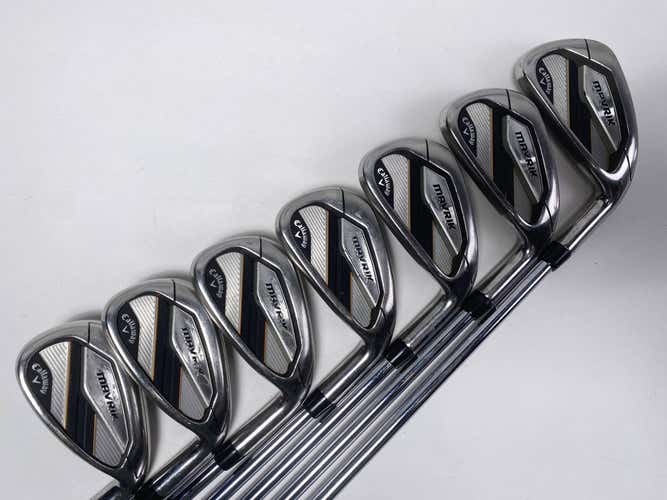 Callaway Mavrik Iron Set 4-PW True Temper XP 95 ST15 R300 Regular 2* Flat RH