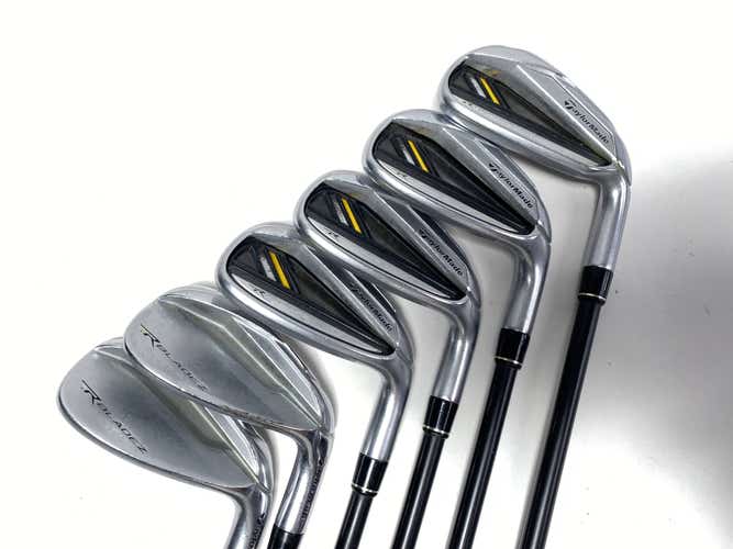 TaylorMade RocketBladez Iron Set 7-PW+AW+SW RocketFuel 45g Ladies RH
