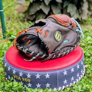 Wilson A1860PRO18 Baseball Catchers Glove Custom Relace Fall Ball