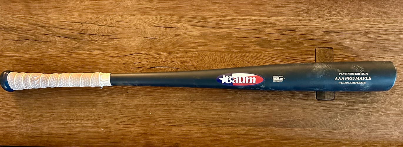 2026 Baum Platinum Edition BBCOR Maple Wood Composite BBCOR Certified Bat 30 oz 33" (Used)