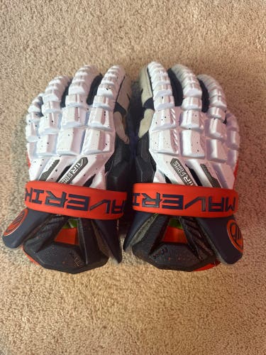 Utah Archers Maverik Max Lacrosse Gloves (Used)