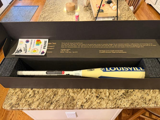 CUSTOM 2027 Louisville Slugger Supra Composite USSSA Certified Bat (-10) 20 oz 30" (New)