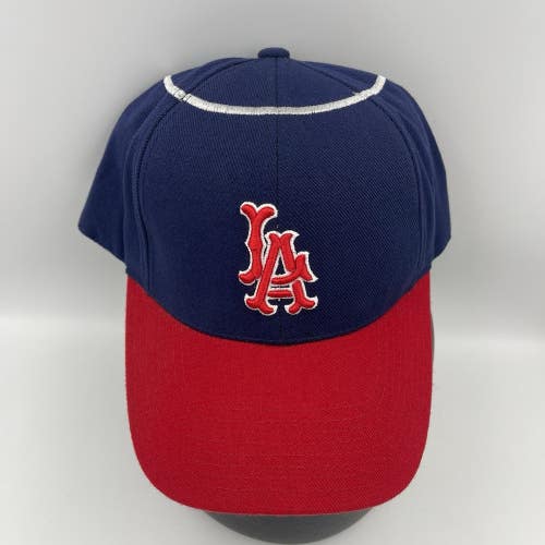 Vtg Los Angeles Angels Halo American Needle Cooperstown Fitted 7 5/8 Hat Cap MLB