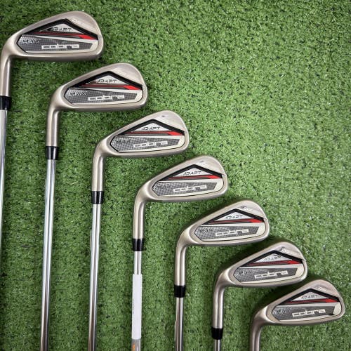 Cobra Darkspeed DS Adapt Max Iron Set 5-PW GW KBS Tour Lite Regular Left Handed