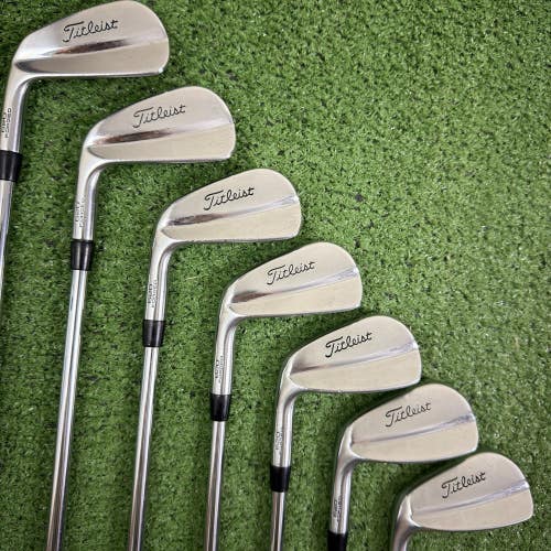Titleist 620 MB Iron Set 4-PW Project X Rifle 6.0 Stiff Flex Left Handed