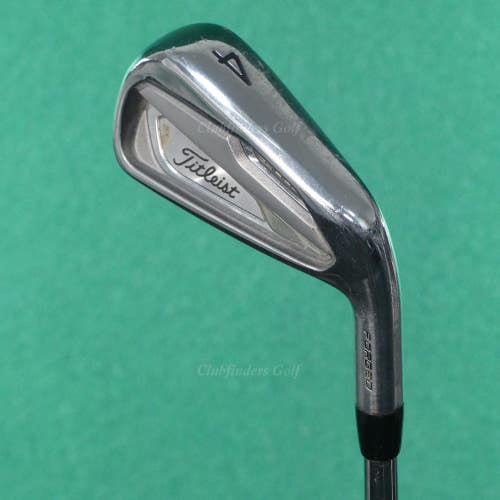 Titleist T100 Forged Single 4 Iron True Temper AMT Tour White S300 Steel Stiff