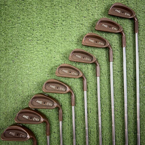 Ping Eye 2 Plus BeCu Beryllium Copper Iron Set 3-PW SW Black Dot ZZ Lite