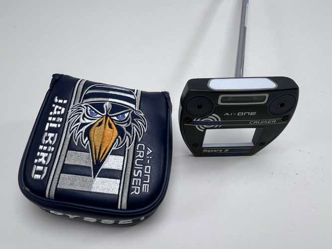 Odyssey Ai-One Square 2 Square Cruiser Jailbird Putter 38" Stroke Lab Mens RH HC