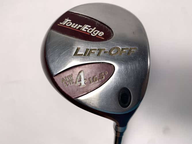 Tour Edge Lift Off 4 Fairway Wood 16.5* Regular Graphite Mens RH