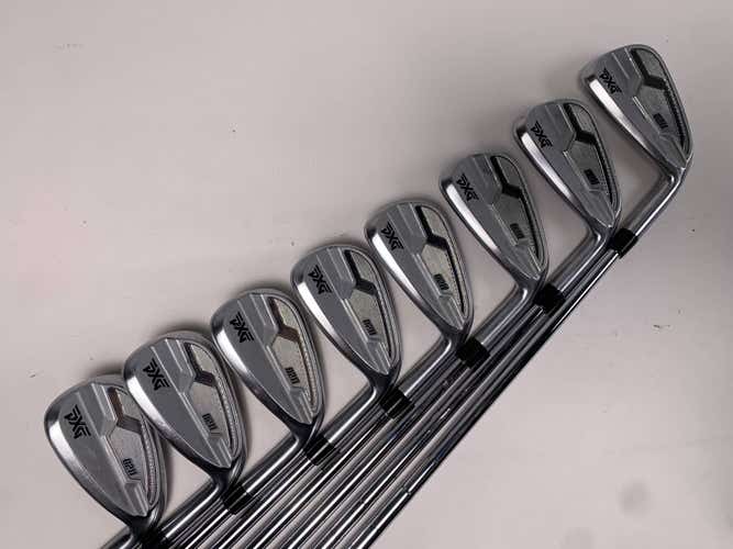 PXG 0211 2021 Iron Set 4-PW+GW KBS Tour 120 Stiff Steel Mens RH Midsize Grips