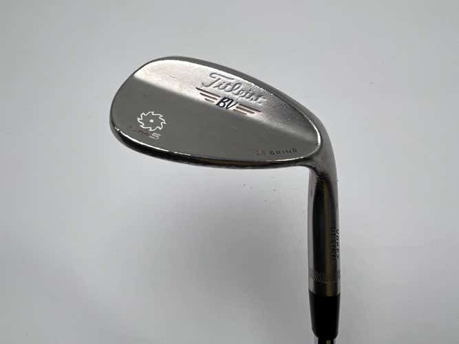 Titleist Vokey SM5 Gold Nickel Wedge 56* 10 Bounce M-Grind Wedge Steel Mens RH