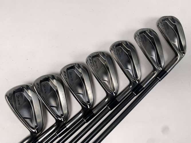 Srixon ZXi7 Black Limited Iron Set 4-PW DG S400 Mid Tour Issue Stiff RH