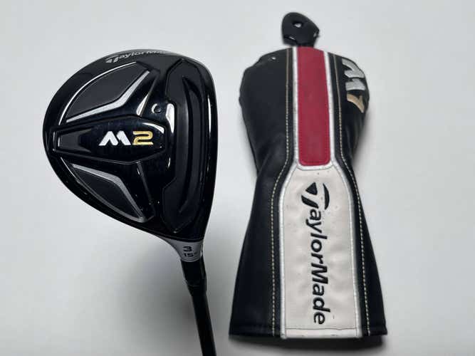 TaylorMade M2 3 Fairway Wood 15* HZRDUS RDX Smoke 6.5 Black 70g TXStiff RH HC