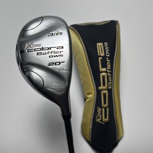 Cobra Baffler DWS 3 Hybrid 20* Aldila NV HL 65g Stiff Graphite Mens RH HC