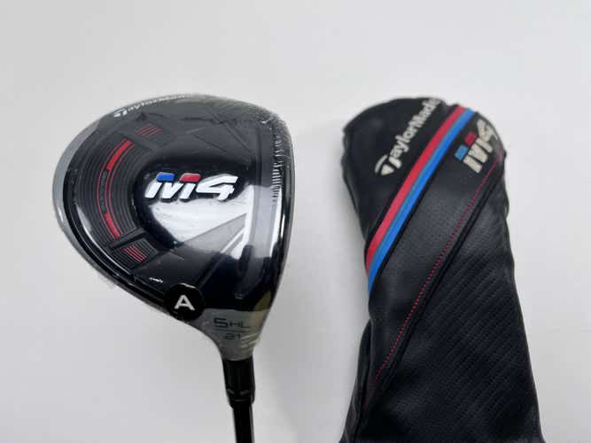 TaylorMade M4 5 HL Fairway Wood 21* Fujikura Atmos Senior Graphite RH HC NEW