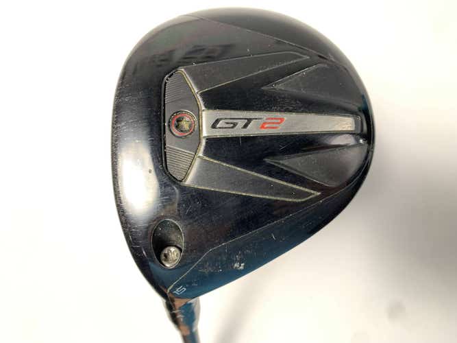 LEFTY Titleist GT2 3 Fairway Wood 15* HZRDUS 6.0 Black Gen 5 70g Stiff LH