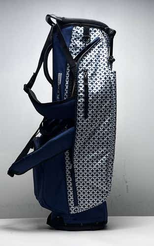 TaylorMade Flex Tech Carry Bag Blue 4-Way Divide Dual Strap Ladies Golf Bag NEW