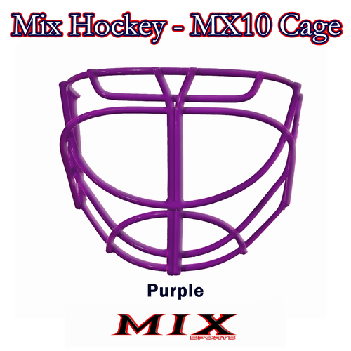 Mix Sports - MX10 Cat Eye Cage fits Bauer 930, 940, 950, 960 (Includes clips and screws) - Purple