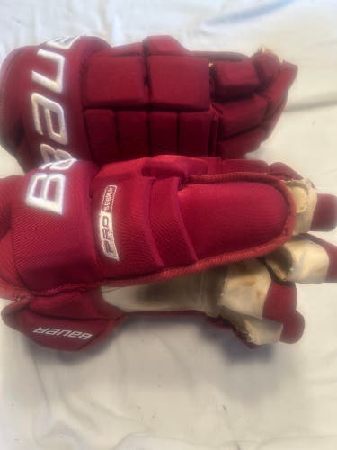 Bauer Pro Series Gloves 14" Colgate (Used)