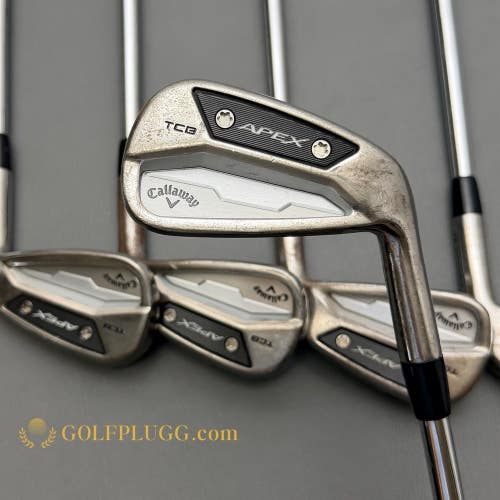 2024 Callaway Apex TCB Raw Iron Set 5-9 / KBS Steel, Stiff (155)