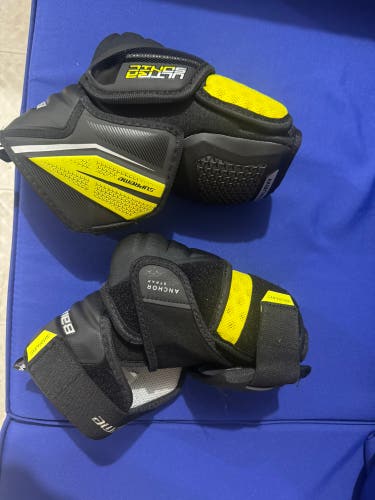 Intermediate Large Bauer Supreme Ultrasonic Elbow Pads (New)
