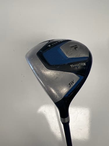 Top Flite Ti-Matrix Left Hand Fairway Wood 3 Wood Graphite Shaft (Used)