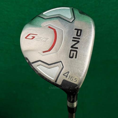 Ping G20 16.5 Fairway 4 Wood Ping TFC 169F Graphite Seniors