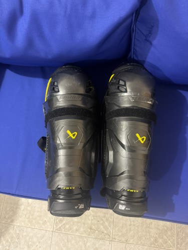 Senior Bauer Supreme Mach 13" Shin Pads (Used)