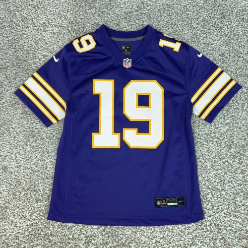 Minnesota Vikings Jersey Women M Purple Nike Adam Thielen Football NFL #19 Shirt