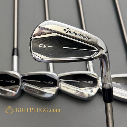 Taylormade Qi Iron Set 5-AW / Steelfiber Graphite, Stiff (276)