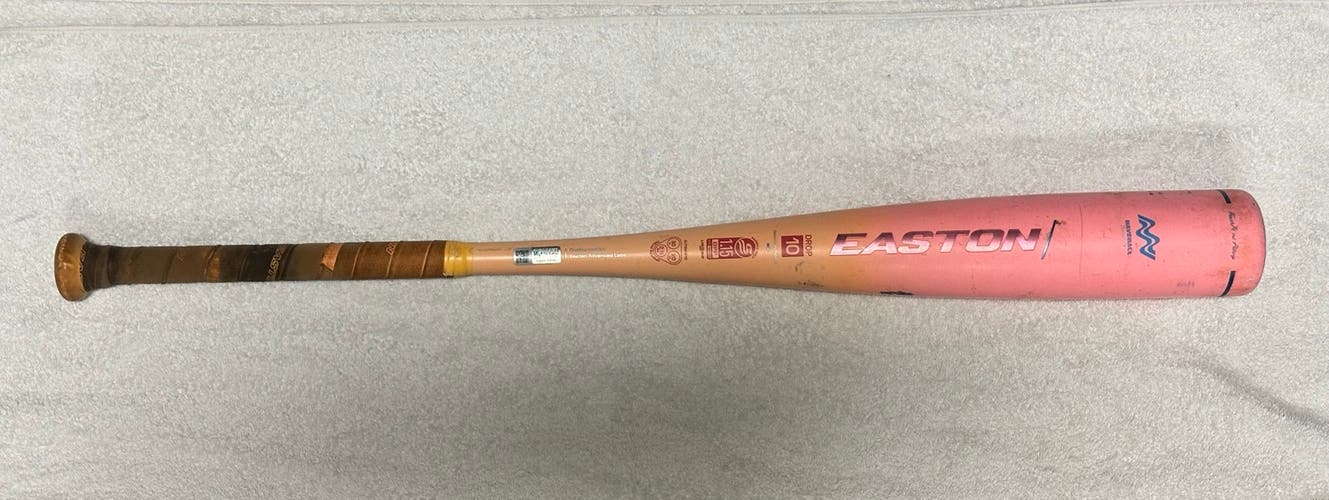 2026 Easton MAV1 Alloy USSSA Certified Bat (-10) 20 oz 30" (Used)