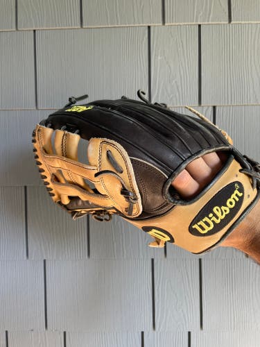 Wilson A2K 1799 LH Outfield Baseball Glove 12.75" (Used)