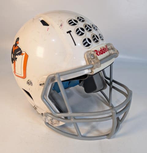 Riddell Victor inflate Youth Football Helmet White Size: S-M