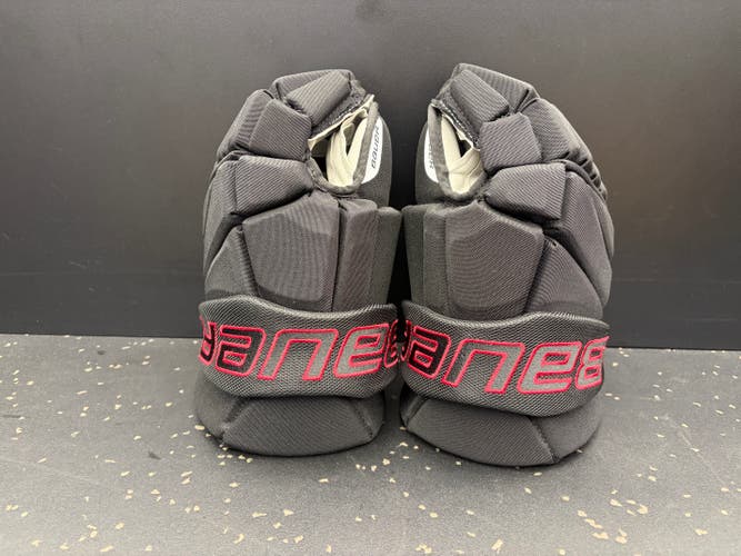 Brand-New Bauer Vapor Elite Custom Senior Hockey Gloves (1068753)(BLK/RED)