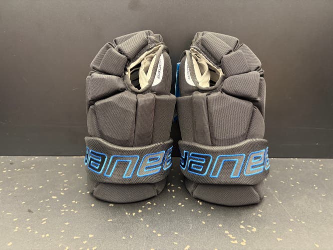 Brand-New Bauer Vapor Elite Custom Senior Hockey Gloves (1068753)(BLK/BLU)