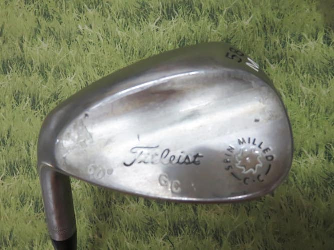 LH* TOUR ISSUE * Titleist VOKEY SPIN MILLED CC 58/60 Wedge DG TOUR ISSUE X-STIFF