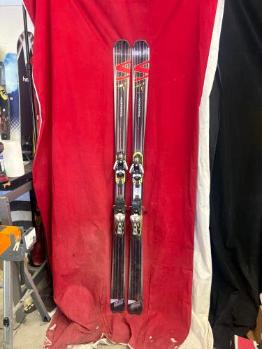Skis: 2017 Salomon 182 cm Skis With Bindings (Used)