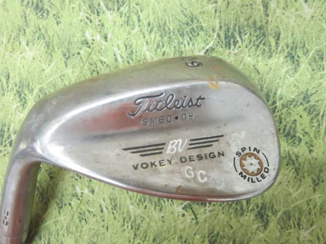 LH* TOUR ISSUE * Titleist VOKEY SPIN MILLED CC 60 Wedge DG TOUR ISSUE X-STIFF