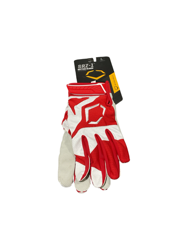 Used Evoshield BB/SB Batting Gloves Red LG 11834-S000056589