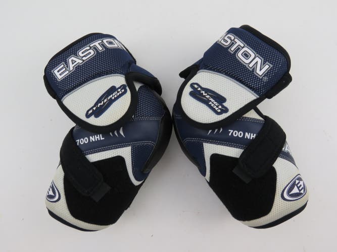Easton Synergy 700 NHL Pro Stock Ice Hockey Player Elbow Pads Protective Size Senior Medium