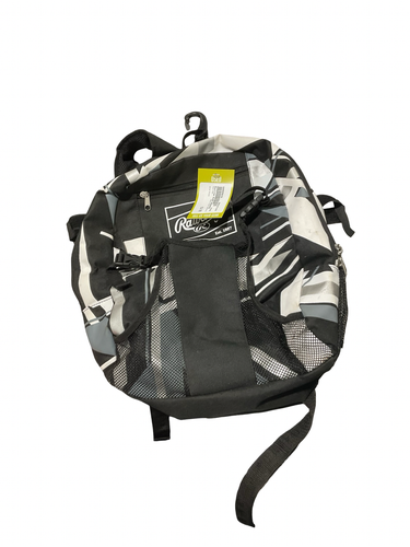 Used Rawlings BLACK BACKPACK BB/SB Player Backpack Black 11834-S000056348