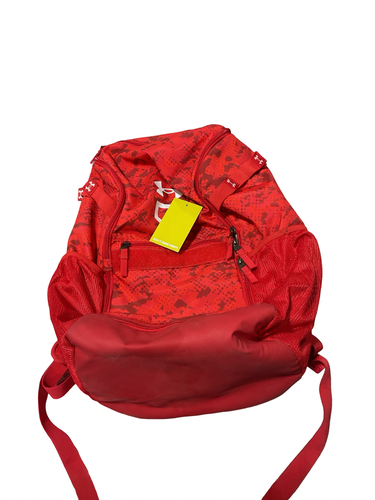 Used Under Armour BB/SB BACKPACK BB/SB Player Carry Bag Red 11834-S000056371