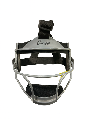Used Champion Sports GREY FIELDERS MASK BB/SB Fielders Mask Grey One Size 11834-S000054379