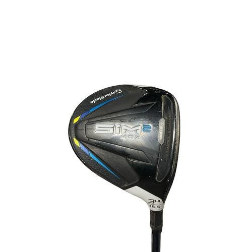 Used Taylormade SIM 2 MAX Mens Fairway Wood RH 3 Wood 11834-S000056422